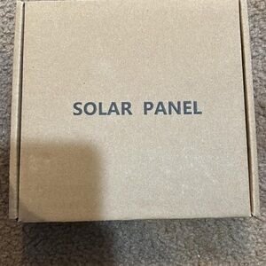 Solar Panel Replacement - Brown Cardboard Pack